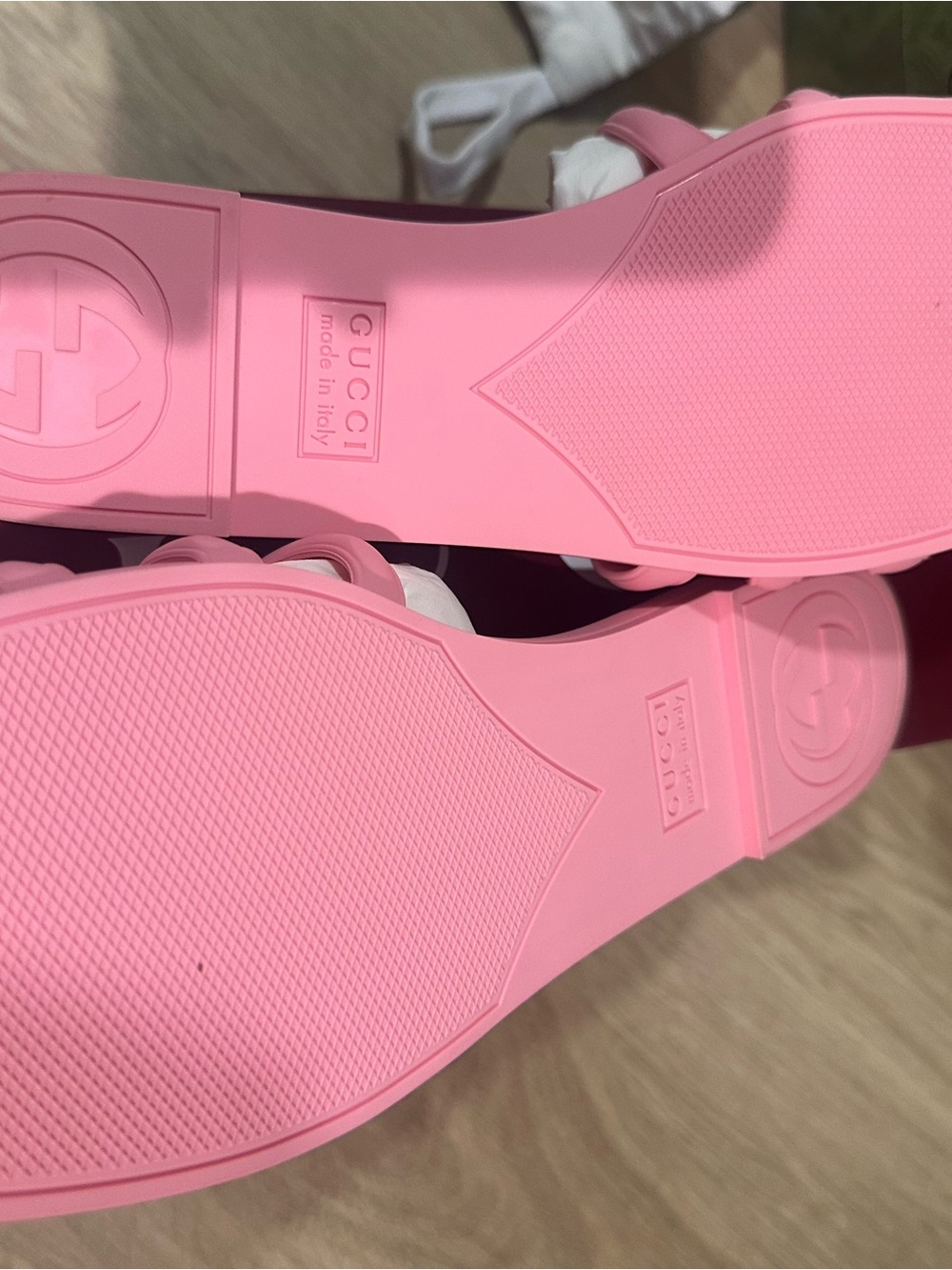 Gucci Pink Sandals Authentic sz 40 - Picture 2 of 4